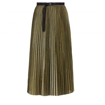 Pleated midi skirt 36