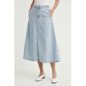 Marc O'Polo fusta jeans DENIM midi, evazati, 5000000106