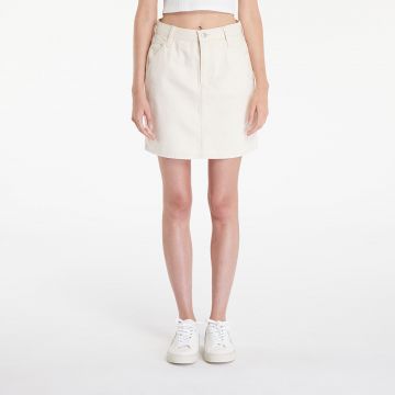 Fustă Calvin Klein Jeans Hr A-Line Mini Skirt Hammerloop White