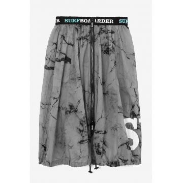 Fusta midi cu model tie-dye