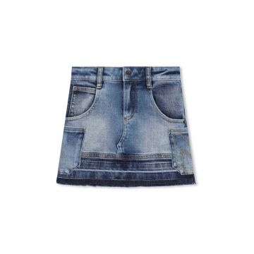 Marc Jacobs fusta denim pentru copii mini, drept, W60368