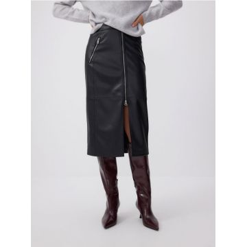 Reserved - LADIES` SKIRT - negru