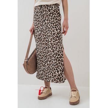 Fusta cu animal print Clippa