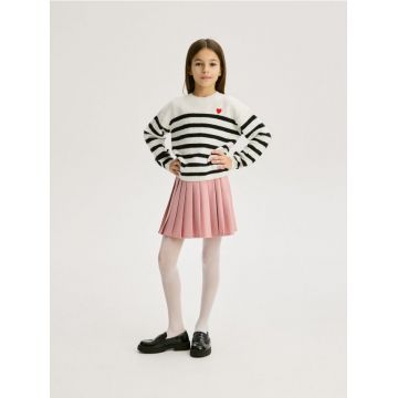 Reserved - GIRLS` SKIRT & SACHET - roz